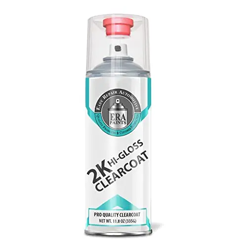 ERA Paints 2K High Gloss Automotive Clear Coat spray can