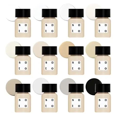 soto paint touch up set of 12 neutral tones for walls, cabinets, and furniture