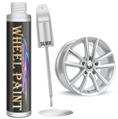 COCOMFIX silver rim touch up paint with dual applicator