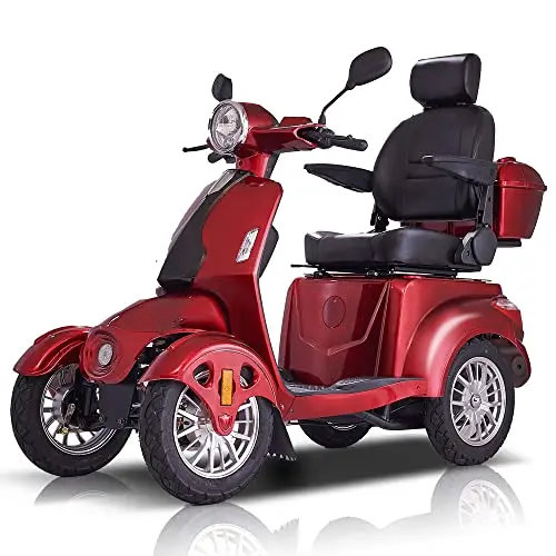 Heavy Duty 4-Wheel, 500lbs Capacity, 800W All-Terrain