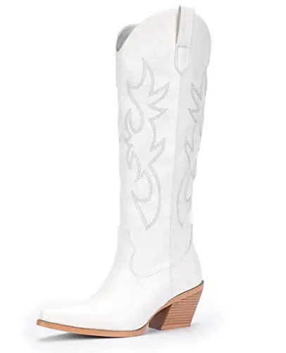 Wide Calf, Side Zip, Chunky Heel