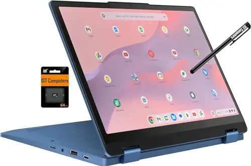 Lenovo Flex 3 Chromebook in tablet mode for digital sketching