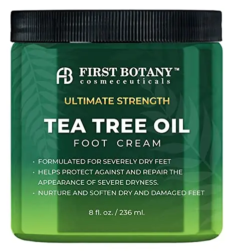 Tea Tree Oil & Aloe for Dry Feet & Calluses