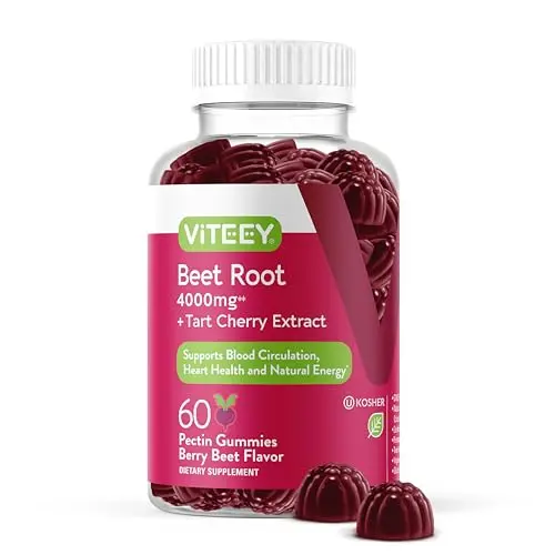 4000mg Beet + Tart Cherry, 60ct
