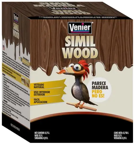 Venier Wood Like Paint for doors and furniture in walnut