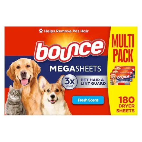 Mega Sheet, Perfume-Free, Pet Hair Repelling