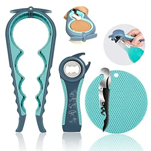 5-in-1 Bottle/Can Opener with Extras