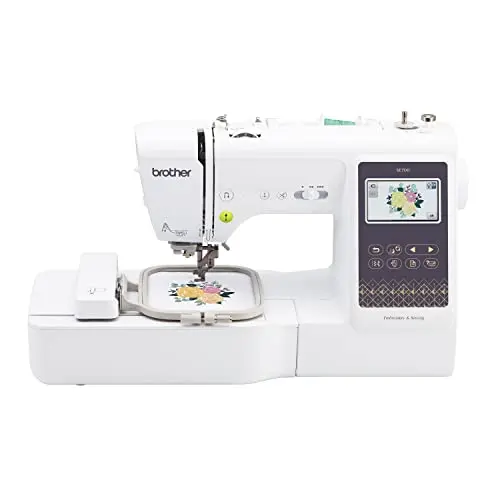 Brother SE700 combo sewing and embroidery machine with color touchscreen