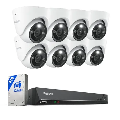 12MP 16CH PoE Pro Security System