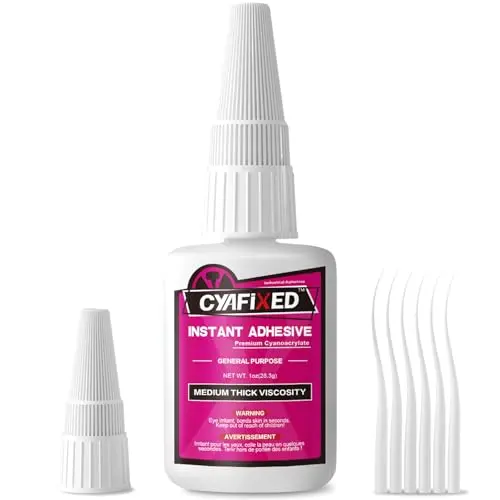 CYAFIXED Super Glue bottle with precision microtip