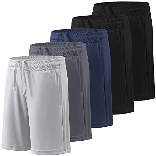 Quick-dry multipack shorts for active kids