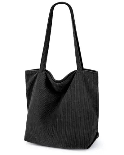 Corduroy, Lightweight, Spacious & Zippered