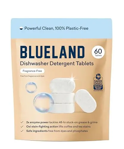 Plastic-Free Dish Detergent Tabs