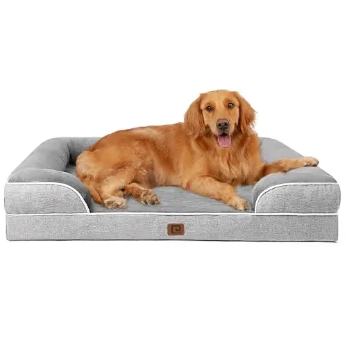 44x32" Memory + Egg-Crate Foam w/ Waterproof Sides