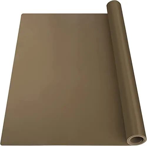 InfiOne thick silicone counter protector mat on kitchen surface