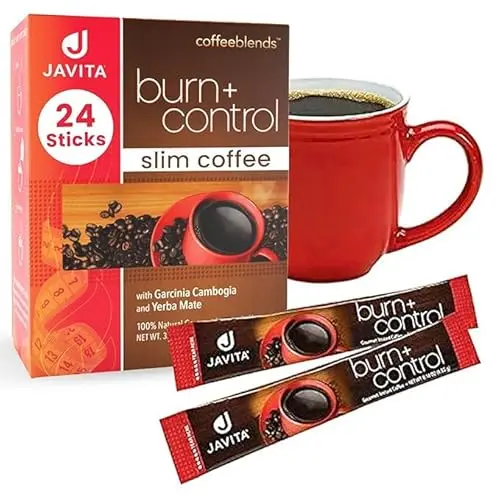 Herbal Instant Coffee with Garcinia Cambogia & Yerba Mate, 24 Sticks