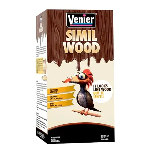 Venier Wood-Like Paint can for transforming surfaces to wood finish