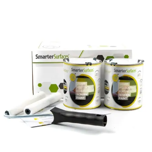 Smarter Surfaces whiteboard projector screen paint kit