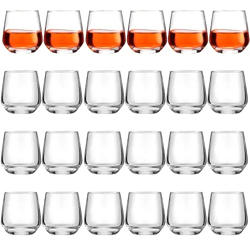 3.25 oz Thick Glass, 24-Pack