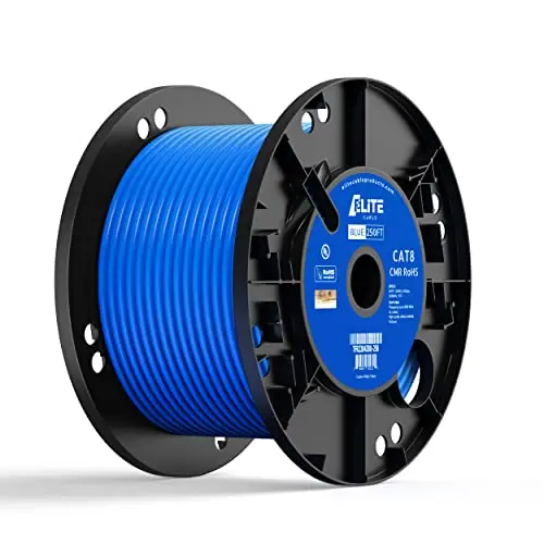 250ft, Solid Bare Copper, 40Gb, 2000MHz, UL & ETL Listed