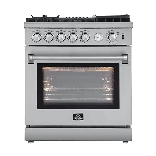 Freestanding 5-Burner Convection Oven - Pro-Style Build