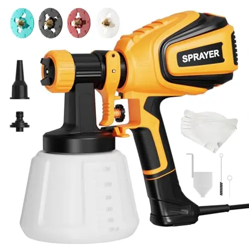 Budget-Friendly 4-Nozzle HVLP