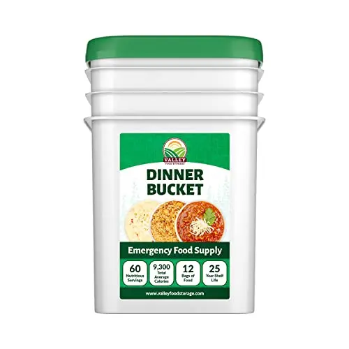 12 Pouches | Premium Meals | 25-Year Shelf Life