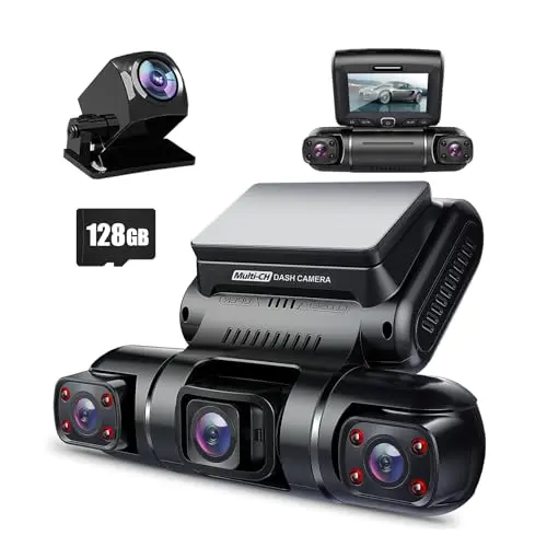All-Around 4-Channel GPS Dash Camera