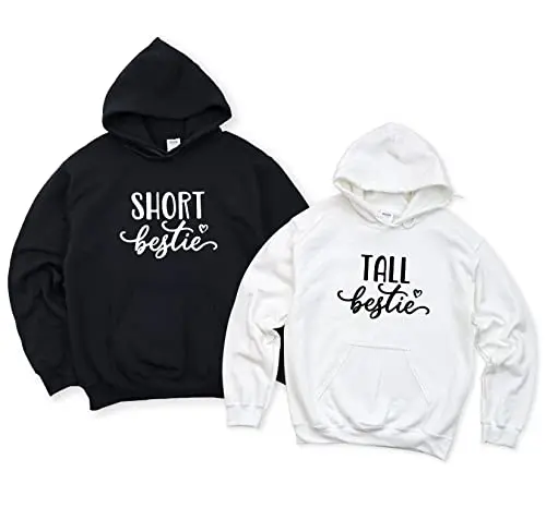 Playful bestie design, plenty of color/size options