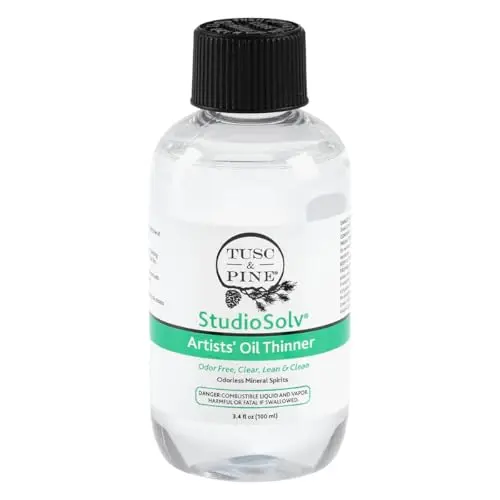 Tusc & Pine StudioSolv odorless mineral spirits bottle