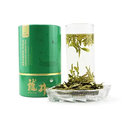 USDA organic premium Dragonwell loose leaf