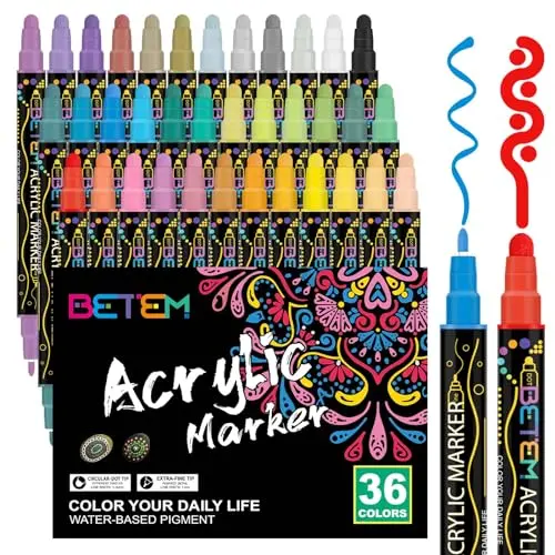 Dual Tip, Extensive Color Range