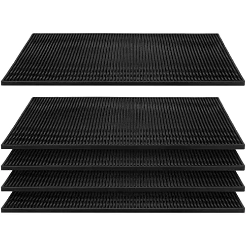 FUNSUEI PVC bar mats protecting outdoor counter surface