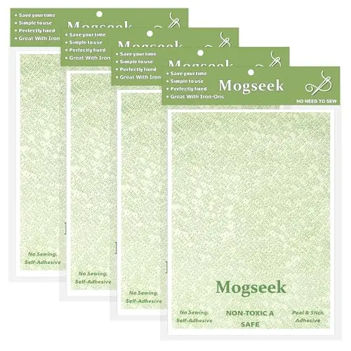 MOGSEEK Patch Magic adhesive for scout badges and patches