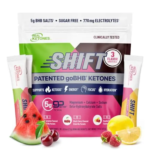 30 Pack, Keto Electrolyte, Variety Flavors