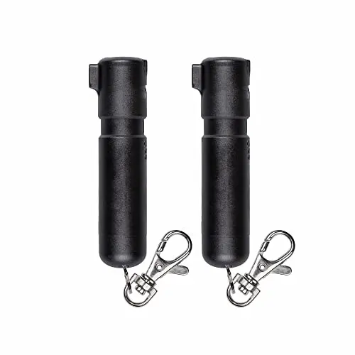 Ultra-Compact Pepper Spray, 16 Bursts, 2 Pack