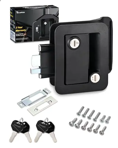 RV Door Lock with 4 Alike Keys