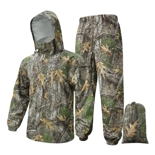 Lightweight, Breathable Waterproof Jacket & Hood
