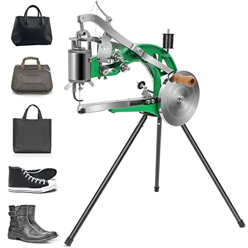 GCCSJ green manual leather sewing machine for shoe repair