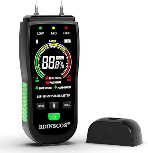 Handheld Moisture Tester for Wood & Concrete