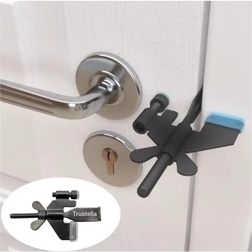 Stainless steel portable security device