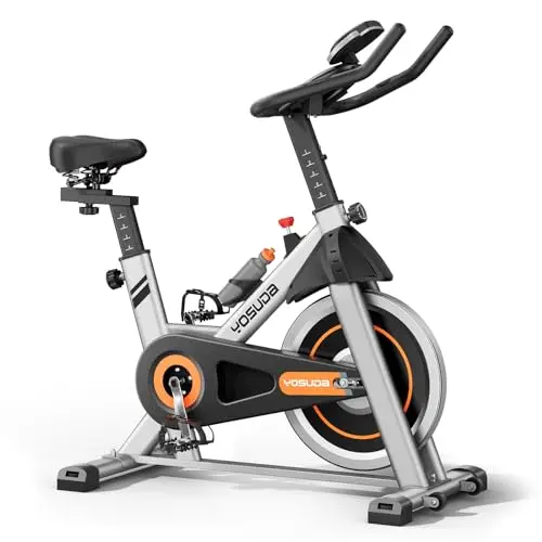 Beginner-Friendly Spin Bike with App and Console