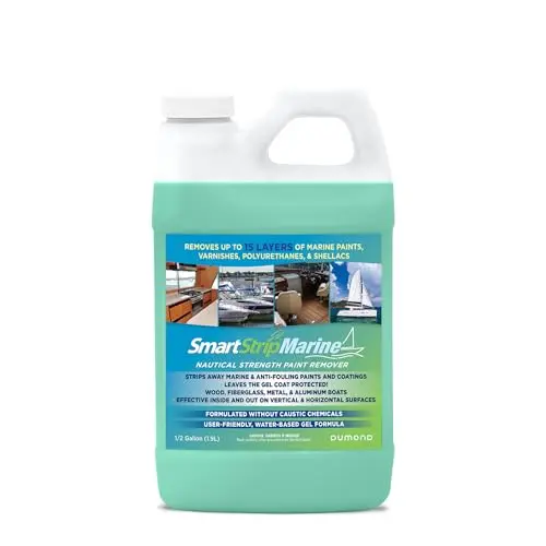 Dumond Smart Strip Marine paint remover for aluminum boats and marine surfaces