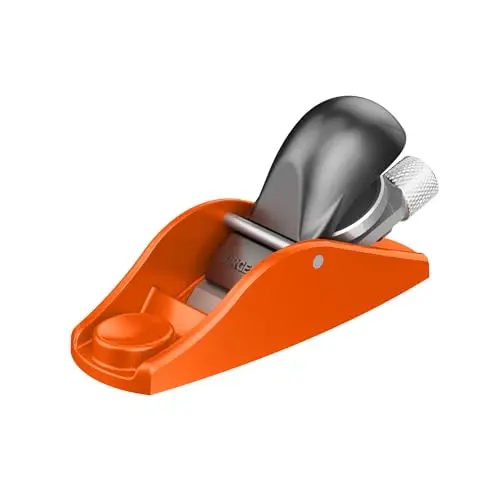 JORGENSEN mini wood planer with orange body