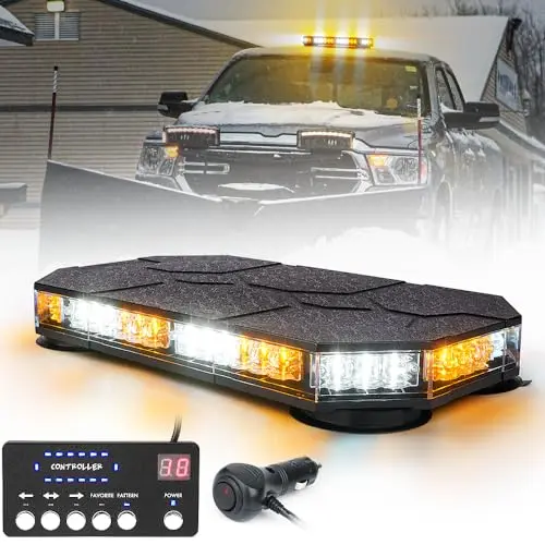 Magnetic, White/Amber, 38 Modes