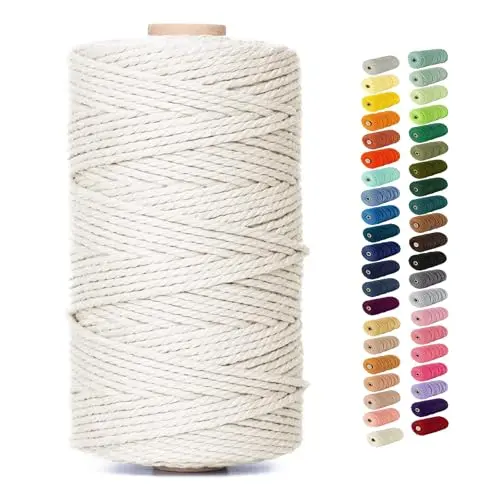 KMALADO colored macrame cotton cord