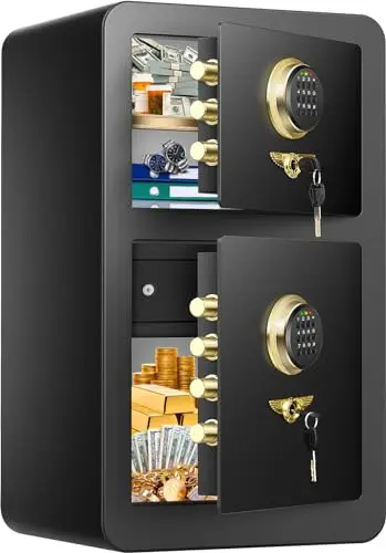 Extra Large Fireproof & Waterproof, Double Safes