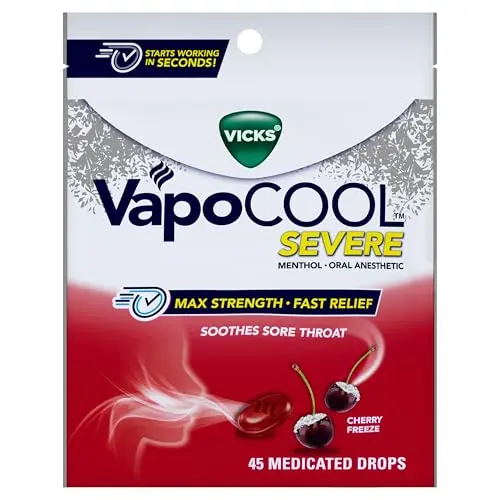 Max Strength Medicated Throat Drops