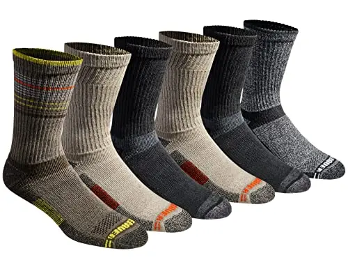 Eddie Bauer Dura Dri Crew Socks with outdoor performance features