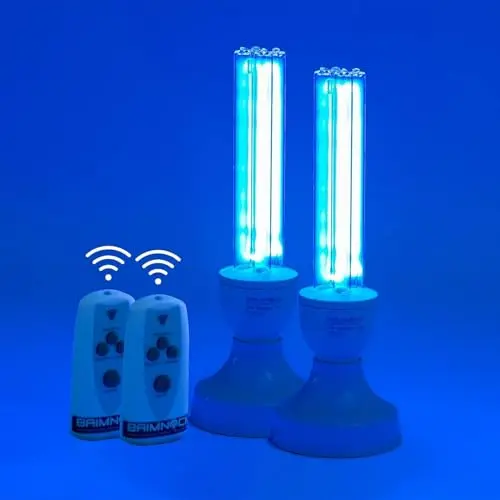50W UVC Lamp Set: Ozone & Ozone-Free